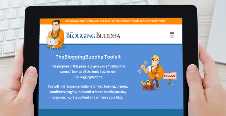 WordPress Website Development for Blogging Buddha