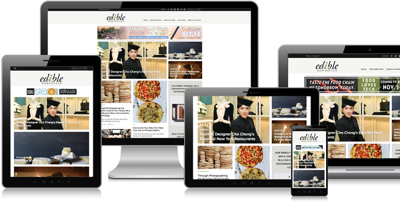 Edible New York WordPress Website Design and Development
