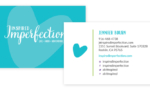 Inspired Imperfection Business Card Design